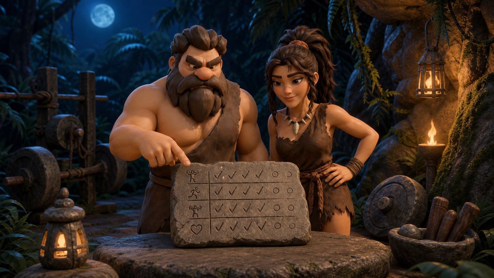 Torq and Tora reviewing an eight-week plan