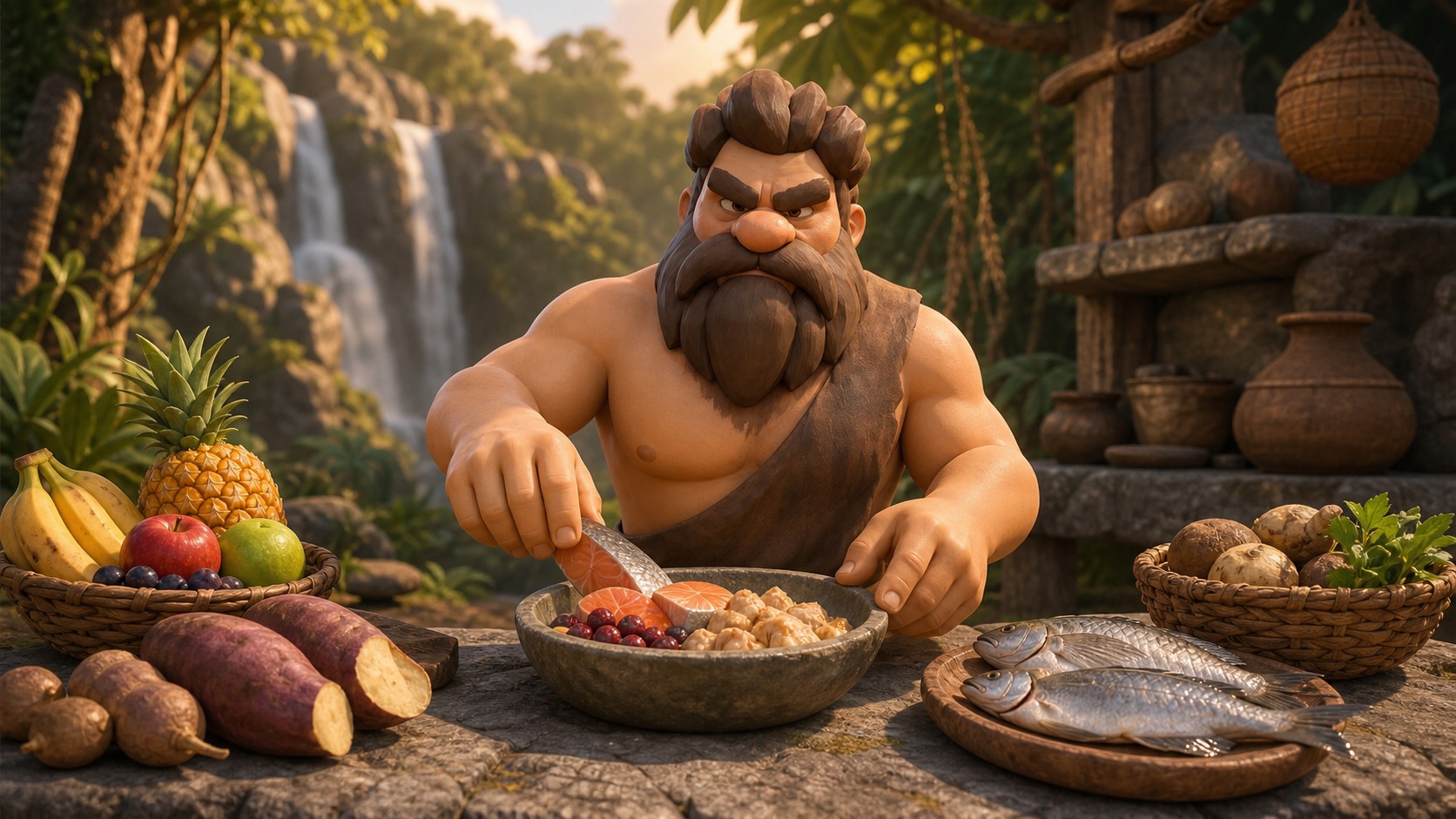 Torq preparing a lean surplus meal